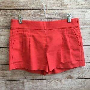 J CREW SHORTS IN VIBRANT CORAL‎